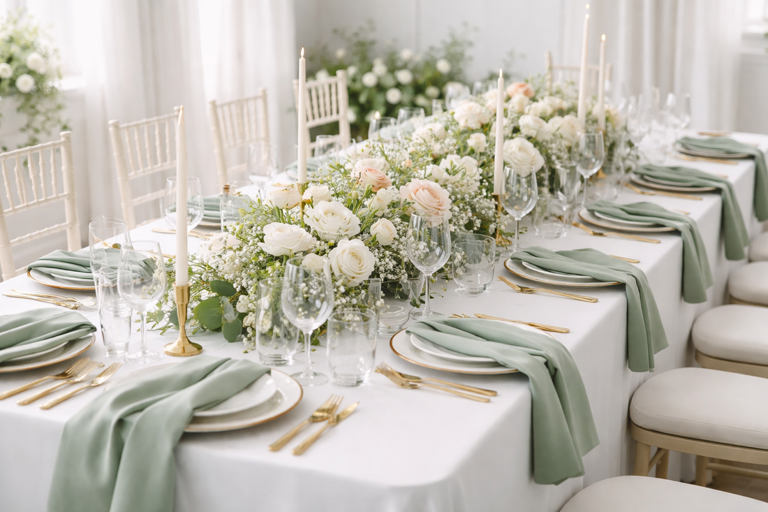 Choosing the linen drop thats right for your event.