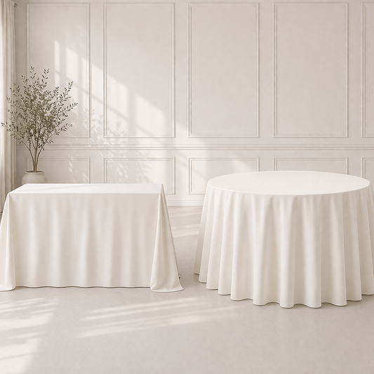 Ivory Table Linen